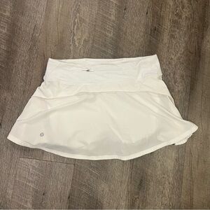 Lululemon skort in white